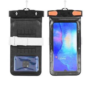Tteoobl Diving Phone Waterproof Bag Can Be Hung Neck Or Tied Arm, Size: Extra 7.2 Inch(Black)