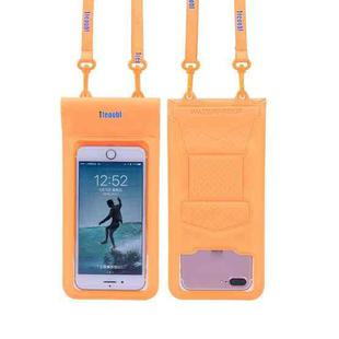 Tteoobl  30m Underwater Mobile Phone Waterproof Bag, Size: Large(Yellow)