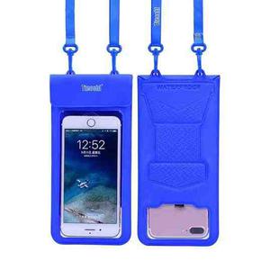 Tteoobl  30m Underwater Mobile Phone Waterproof Bag, Size: Large(Blue)