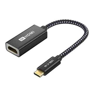 ULT-unite USB3.1 Type-C / USB-C To HDMI 8K HD Cable Computer with Screen Conversion Cable, Color: Black