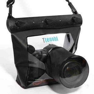 Tteoobl  T-518 20M Underwater Diving Bag Slr Camera Housing Case Pouch Dry Bag L(Black)