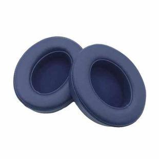 2 PCS Leather Soft Breathable Headphone Cover For Beats Studio 2/3, Color: Dark Blue