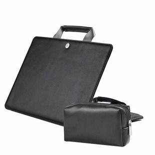 Laptop Bag Protective Case Tote Bag For MacBook Pro 15.4 inch, Color: Black + Power Bag