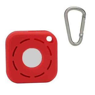 Tracker Anti-Lost Silicone Case For Airtag, Color: Red+D Buckle