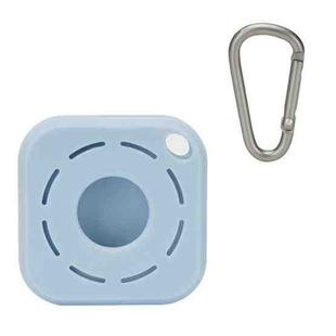 Tracker Anti-Lost Silicone Case For Airtag, Color: Denim Blue+D Buckle