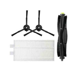 Main Brush +2 Filters+2 Side Brushes For 360 X100/X100 MAX Robot Vacuum Accessories