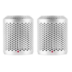 2 PCS Outer Cover Dust Filter for Dyson Hair Dryer HD01/HD03/HD08(Silver)