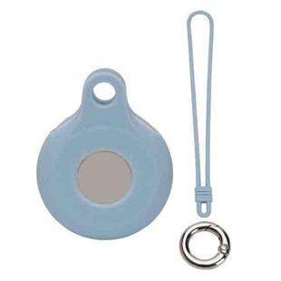 Locator Storage Silicone Cover With Hand Strap For AirTag, Color: Denim Blue