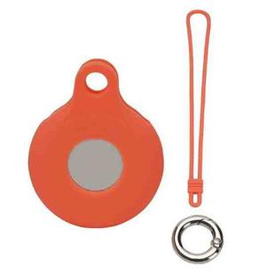 Locator Storage Silicone Cover With Hand Strap For AirTag, Color: Coral Color