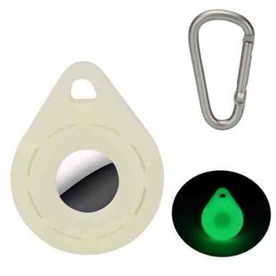 Location Tracker Anti-Lost Silicone Protective Cover For AirTag, Color: Luminous Green