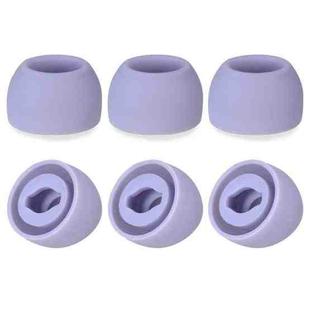 6 PCS Silicone Earplugs For TWS Samsung Galaxy Buds Pro(Medium Purple)