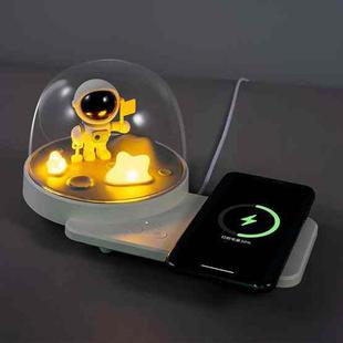 Decorative Table Lamp Wireless Fast Charging Smart Bluetooth Music Light, Style: Basic Model(Astronauts)