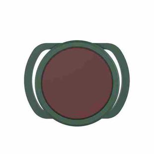 2 PCS  Anti-Lost Tracker Silicone Case for AirTag,Size:  30mm(Dark Green+Wine Red)