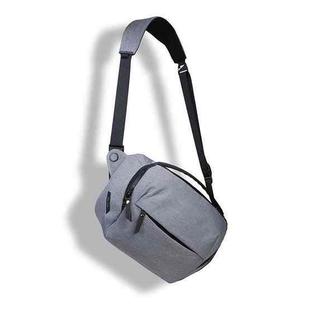 XIUJIAN Crossbody Waterproof Lightweight SLR Camera Bag, Color: 5L Light Gray