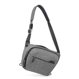 Portable Waterproof Photography SLR Camera Messenger Bag, Color: 6L Light Gray