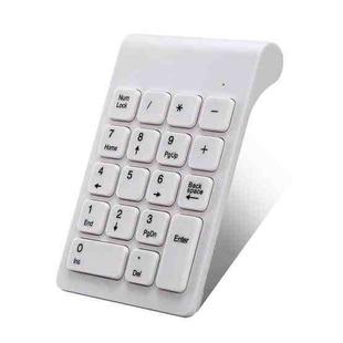 Mini 2.4G Wireless Numeric Keypad(White)