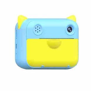 CP01 2.4 Inch HD Screen Kids Toy Camera Thermal Printing Polaroid no Memory Card(Blue)