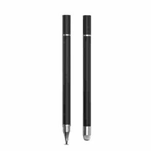 2 PCS Office Painting without Charging Cloth Head Disc Stylus Pen(Black)