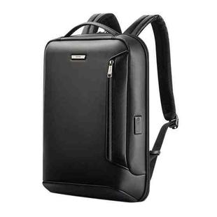 Bopai 61-109311 Large Capacity Lightweight Waterproof Laptop Backpack with USB Charging Port(Black)