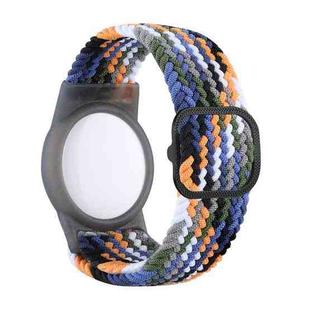 Wristband Protective Case Anti Scratch Bracelet Adjustable Strap For AirTag Tracker(Cowboy)