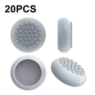 20 PCS Peripheral Button VR Handle Rocker Silicone Protective Cover, For Oculus Quest 2(Grey)