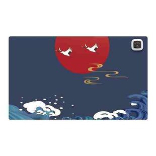 Intelligent Timing Tthickened Waterproof Heating Mouse Pad CN Plug, Spec: Sunset(60x36cm)