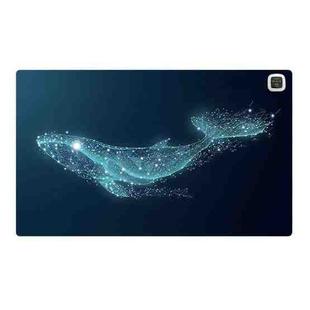 Intelligent Timing Tthickened Waterproof Heating Mouse Pad CN Plug, Spec: Whale Stars(60x36cm)