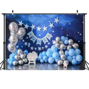 2.1m x 1.5m Birthday Party Shooting 3D Printed Background Cloth(4720)