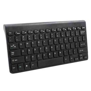 MLD-168 78 Keys 2.4G Mini Wireless Chocolate Key Keyboard(Black)
