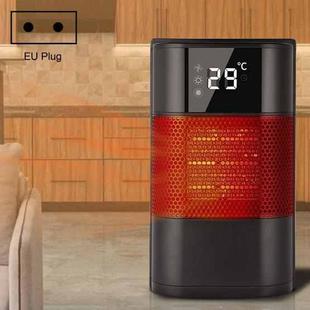N8 Table Air Heater Indoor Quick Heat Energy Saving Electric Heater,  Specification: EU Plug(Black)