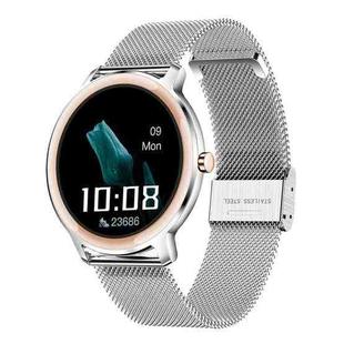 KOSPET Athena 1.1 Inch Heart Rate/Blood Pressure/Sleep Monitoring Smart Watch(Silver)