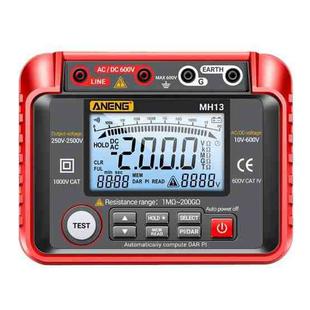 ANENG MH13 High Voltage Digital Electronic Meter Insulation Resistance Tester(Red)