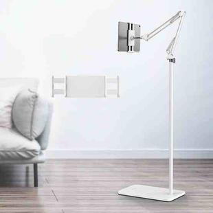 SSKY L10 Home Cantilever Ground Phone Holder Tablet Support Holder, Style: Fixed (White)