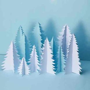 Pine Tree Cool Theme Jewelry Ornaments Product Shooting Props