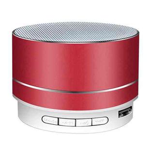 A10 Mini Metal Wireless Bluetooth Speaker(Red)