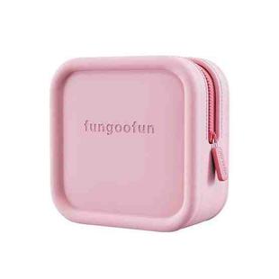 Fungoofun Candy Color EVA Travel Digital Storage Bag Cosmetic Bag, Color: Square Pink