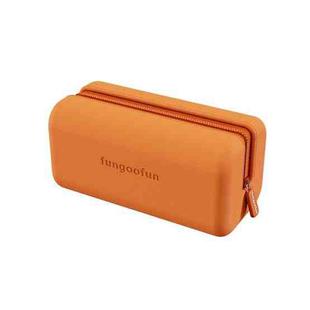 Fungoofun Candy Color EVA Travel Digital Storage Bag Cosmetic Bag, Color: Brick Orange
