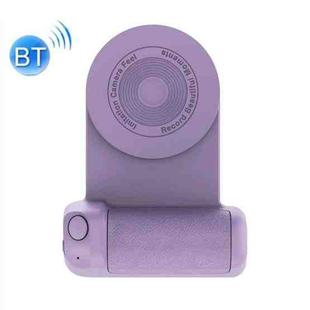 BBC-8 Magnetic Phone Selfie Holder Bluetooth Photo Stabilizer Holder,Spec: Basic Model(Purple)