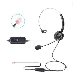 VT200 Single Ear Telephone Headset Operator Headset With Mic,Spec: Crystal Head with Tuning