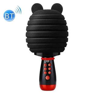 K55 Wireless Karaoke Microphone Bluetooth Home Singing Machine Speaker(Black)