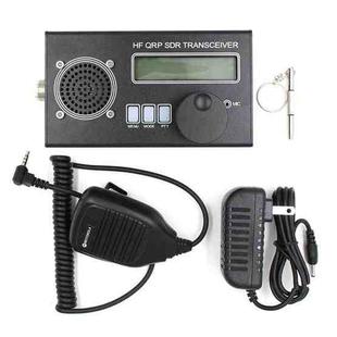 Mini 8 Band SSB/CW QRP Transceiver For Ham Radio, Style: Host + Hand Mi  + US