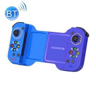 D5 Wireless Bluetooth Game Controller Joystick For IOS/Android For SWITCH/PS3/PS4(Purple Blue)