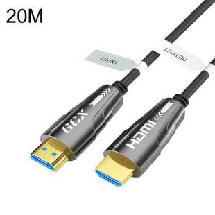 HDMI 2.0 Male To HDMI 2.0 Male 4K HD Active Optical Cable, Cable Length: 20m