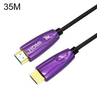 HDMI 2.1 8K 60HZ HD Active Optical Cable Computer Screen Conversion Line, Cable Length: 35m