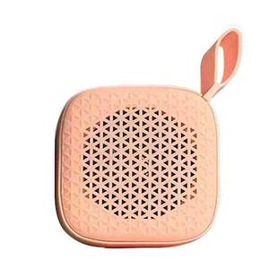 W1 Portable Handheld Mini Bluetooth Speaker Outdoor Voice Call Subwoofer Speaker(Pink)