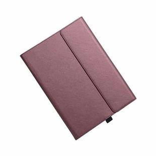 For Microsoft Surface Pro 9 Tablet Protective Case Holder(Microfiber Lambskin Texture Red Case)