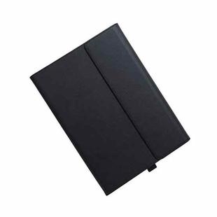 For Microsoft Surface Pro 8 Tablet Protective Case Holder(Microfiber Lambskin Texture Black Case)