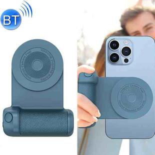 BBC-8 3 In1 Magnetic Absorption Wireless Charging Phone Stand Bluetooth Handheld Selfie Stick, Style: Basic Model(Blue)