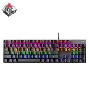 ZIYOU LANG K1 104 Keys Game Mixed Light Mechanical Wired Keyboard, Cable Length: 1.5m(Black Red Shaft)