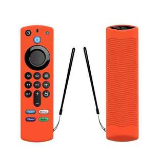 2 PCS Y27 For Alexa Voice Remote 3rd Gen Silicone Non-slip Protective Cover(Orange)